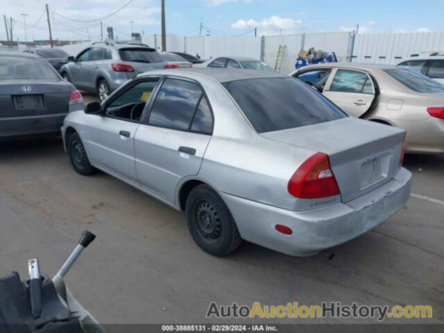 MITSUBISHI MIRAGE DE, JA3AY26A7XU041008