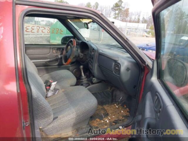 CHEVROLET S-10 FLEETSIDE, 1GCCS1442WK269897