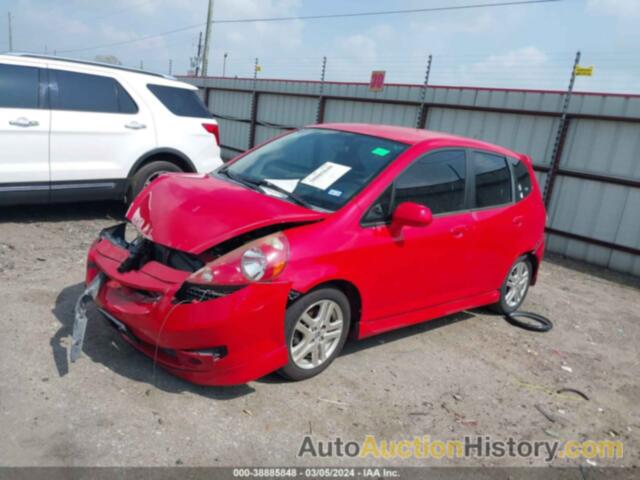 HONDA FIT SPORT, JHMGD38687S064605