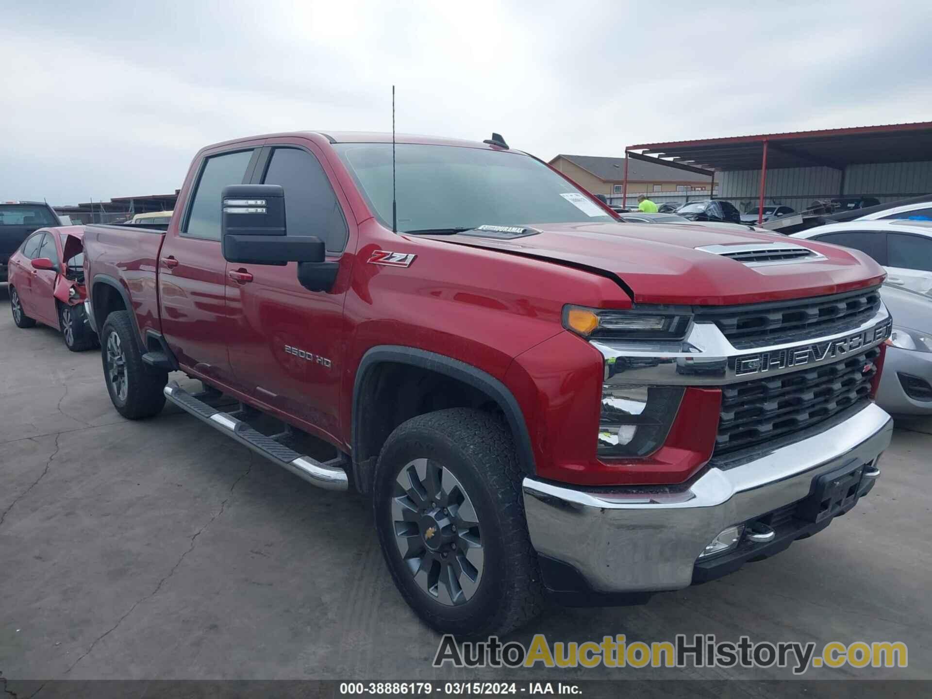 CHEVROLET SILVERADO 2500HD 4WD  STANDARD BED LT, 1GC1YNEY4NF217841