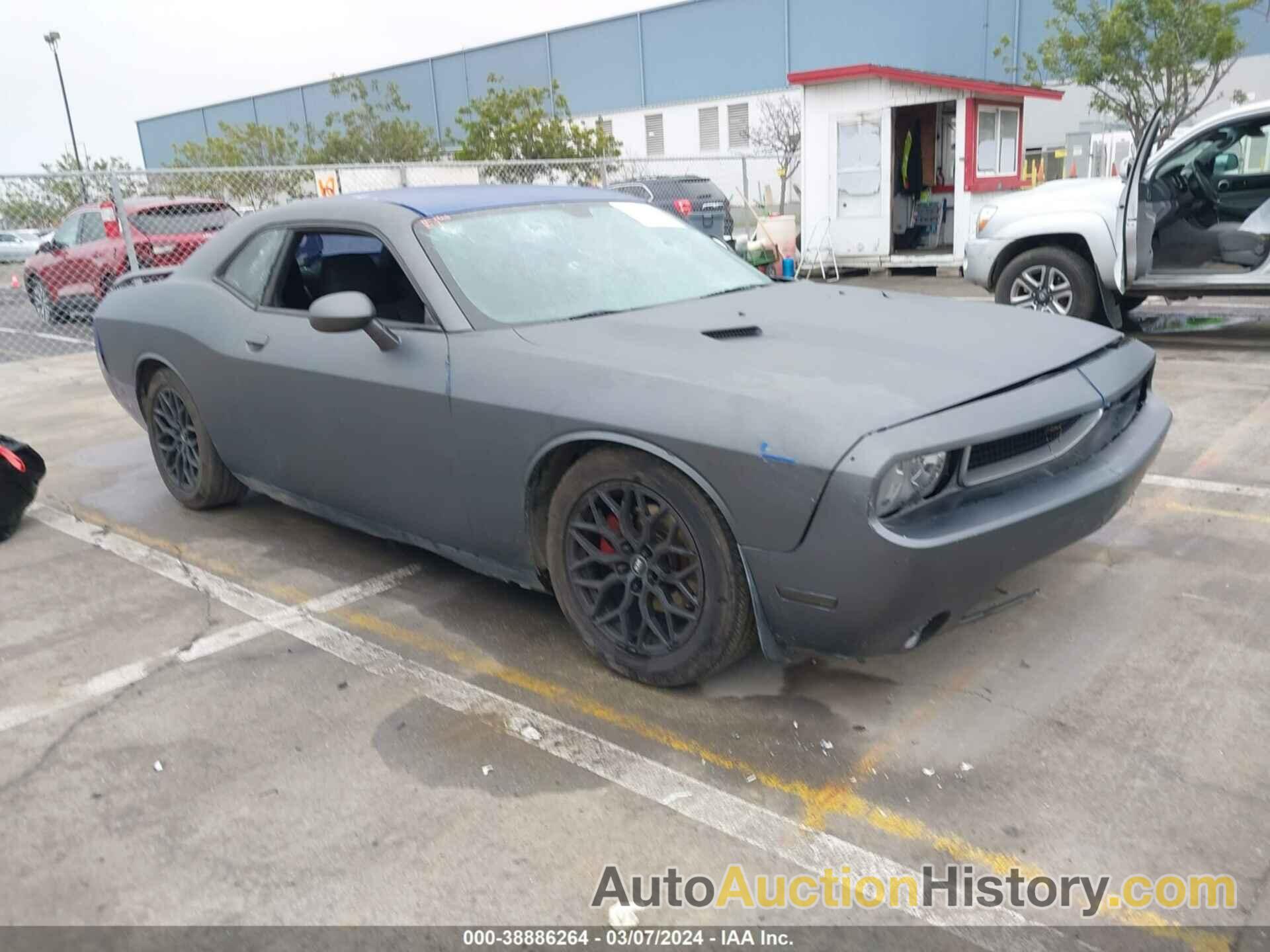 DODGE CHALLENGER SXT, 2C3CDYAG5CH275816