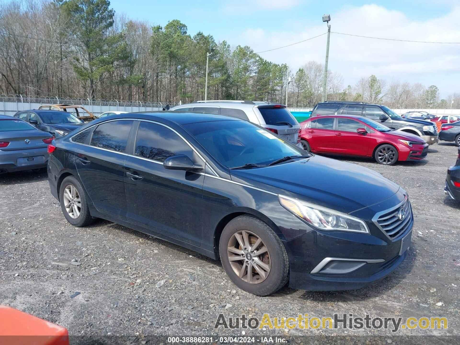 HYUNDAI SONATA SE, 5NPE24AF9GH314656