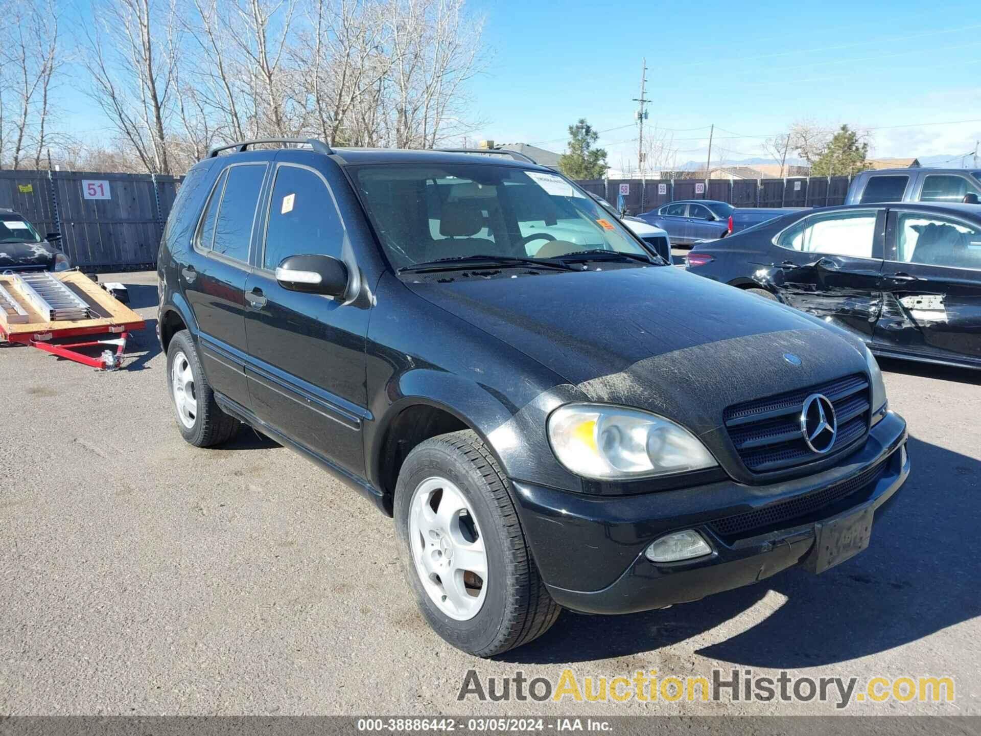 MERCEDES-BENZ ML 320, 4JGAB54E72A367469