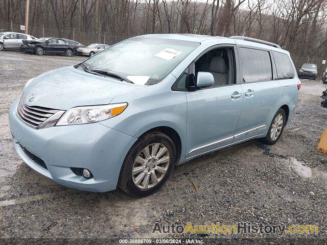 TOYOTA SIENNA XLE PREMIUM 7 PASSENGER, 5TDDK3DC9FS124565