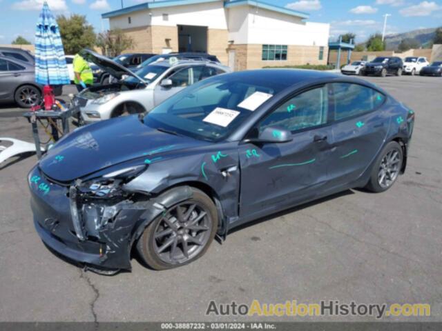 TESLA MODEL 3 REAR-WHEEL DRIVE, 5YJ3E1EA3NF345716