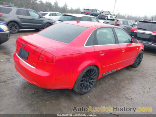 AUDI A4 2.0T, WAUDF78E58A040330