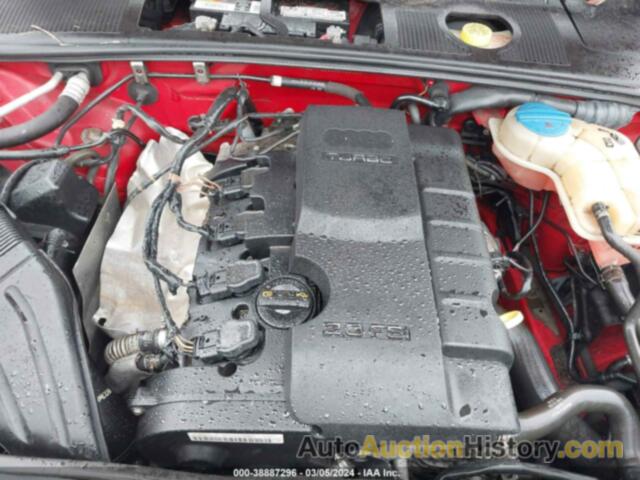 AUDI A4 2.0T, WAUDF78E58A040330