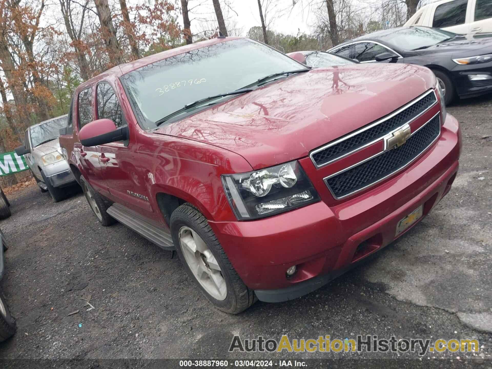 CHEVROLET AVALANCHE 1500 LT, 3GNEC12057G288482