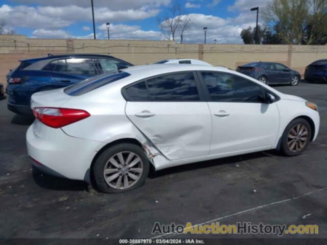 KIA FORTE LX, KNAFX4A6XE5195726