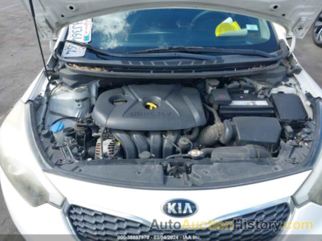 KIA FORTE LX, KNAFX4A6XE5195726