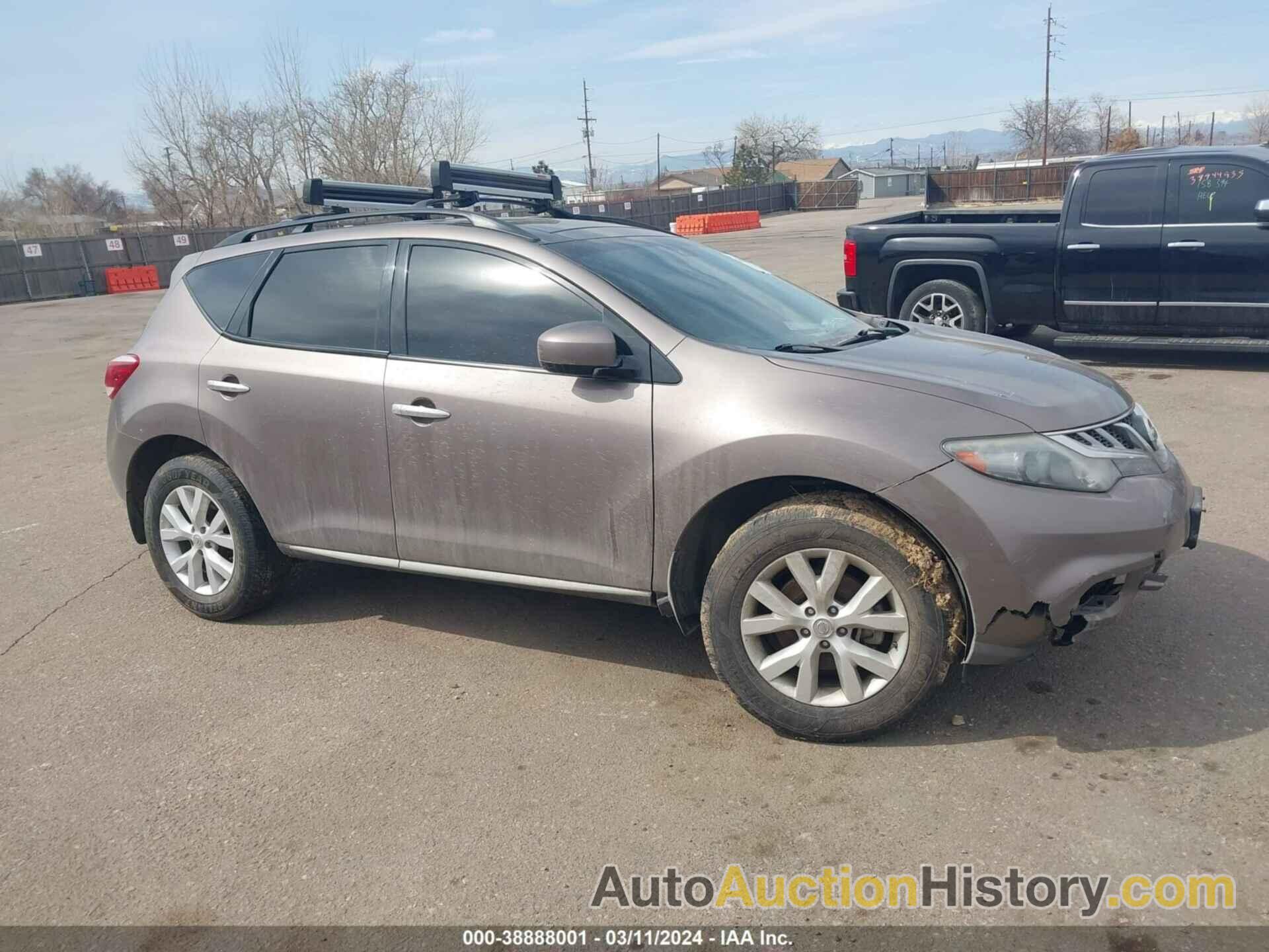 NISSAN MURANO SL, JN8AZ1MW6CW201440