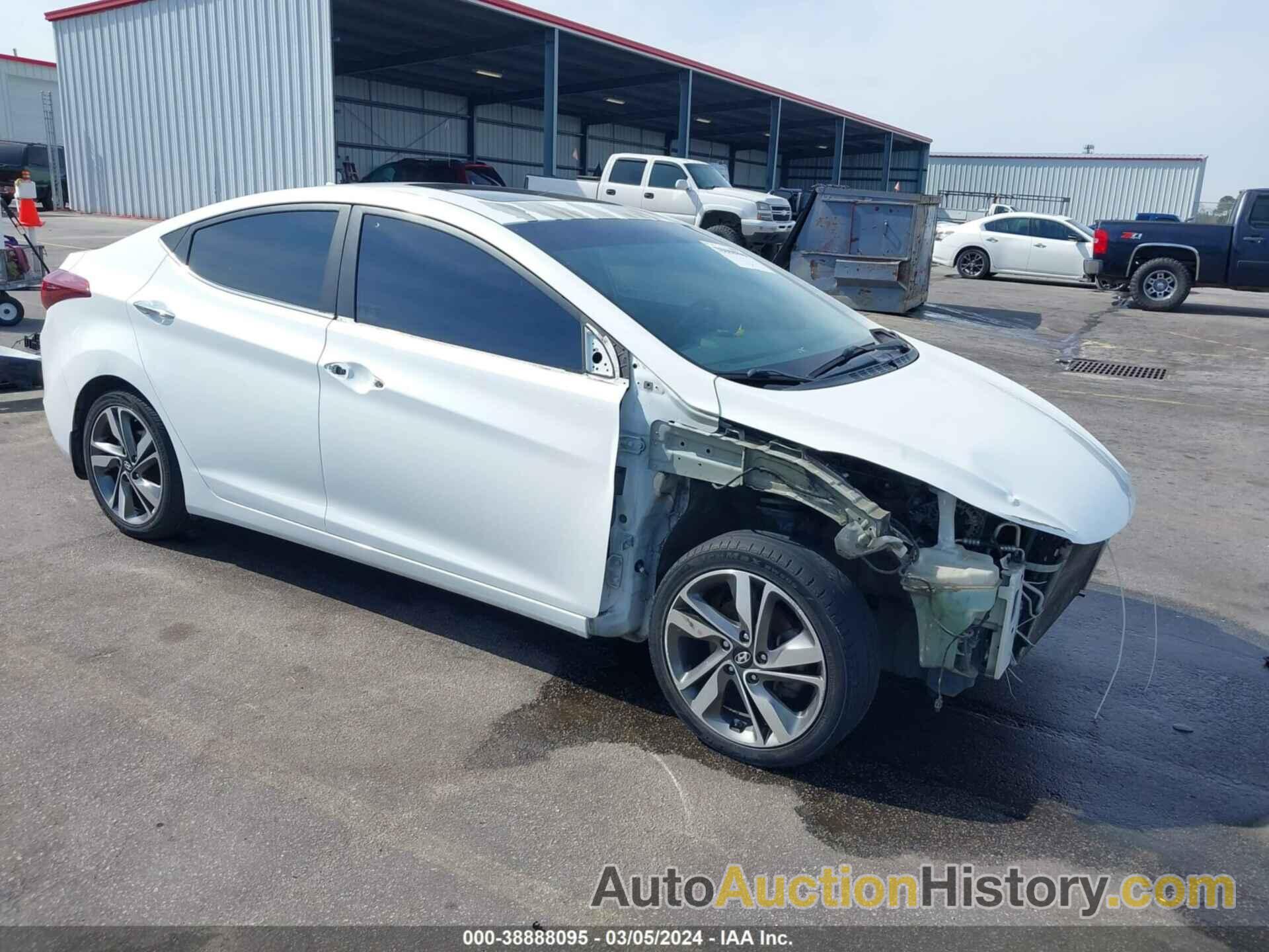 HYUNDAI ELANTRA LIMITED, 5NPDH4AE8EH511784