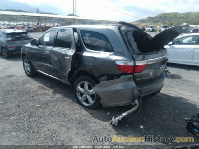 DODGE DURANGO CITADEL, 1C4SDHET6CC252093