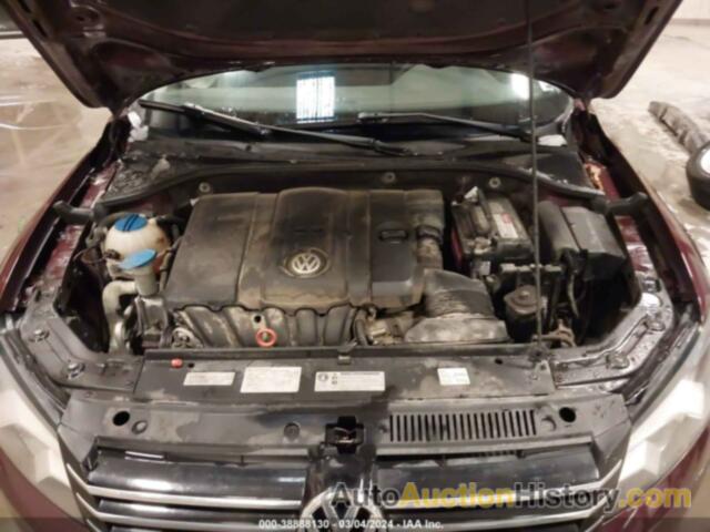 VOLKSWAGEN PASSAT 2.5L SE, 1VWBH7A33DC018075