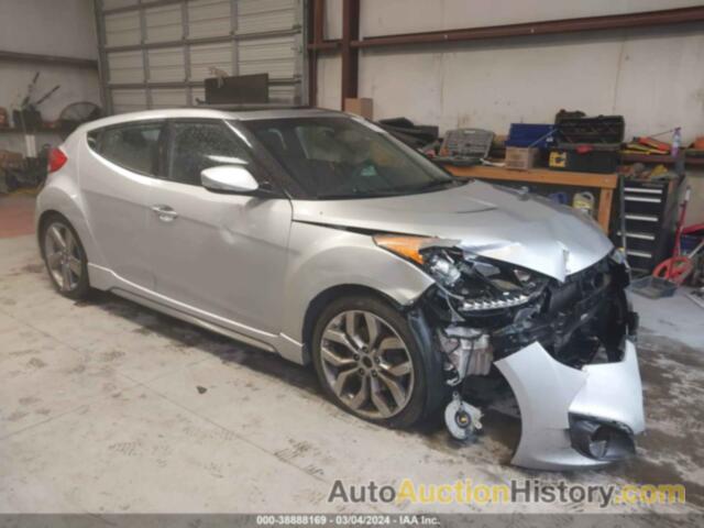 HYUNDAI VELOSTER TURBO W/BLACK, KMHTC6AE7DU103685