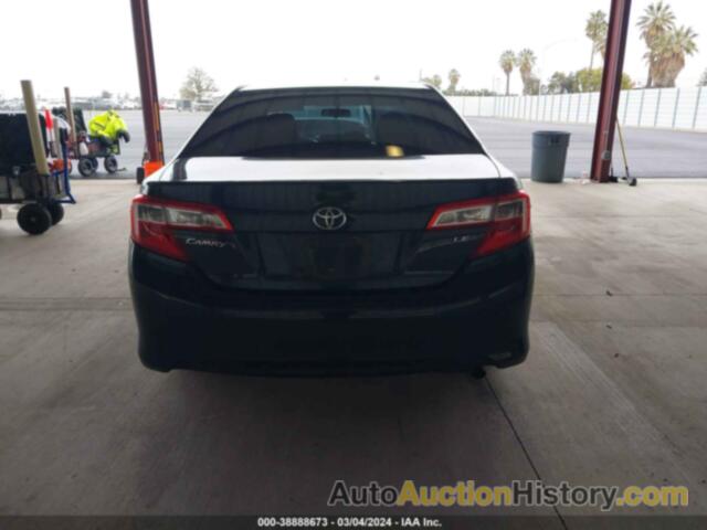 TOYOTA CAMRY LE, 4T4BF1FKXDR300487