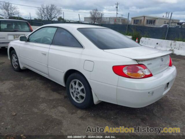 TOYOTA CAMRY SOLARA SE, 2T1CE22P12C015037