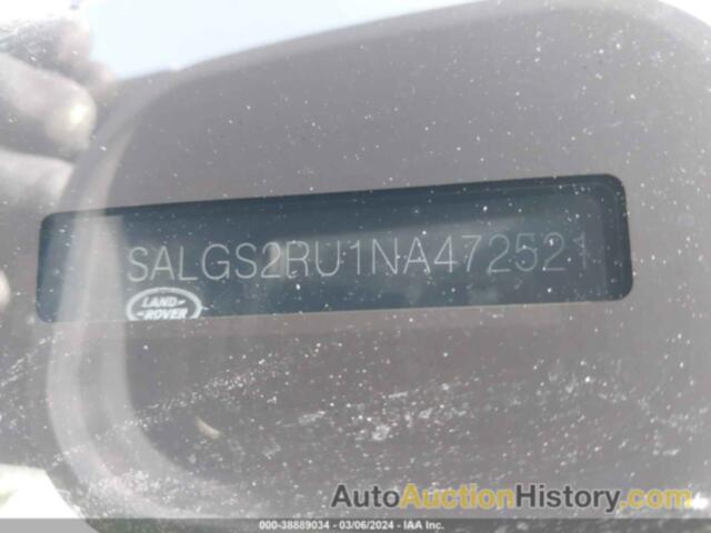 LAND ROVER RANGE ROVER WESTMINSTER, SALGS2RU1NA472521