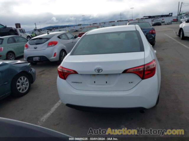 TOYOTA COROLLA LE, 5YFBURHE0KP940339