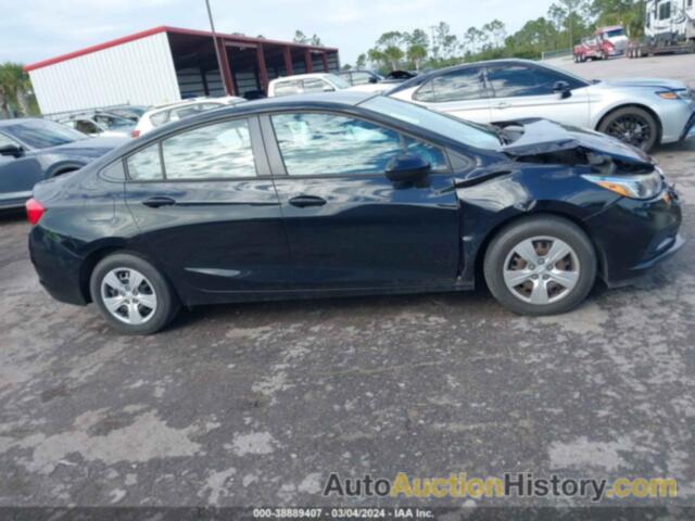 CHEVROLET CRUZE LS AUTO, 1G1BC5SM5H7143650