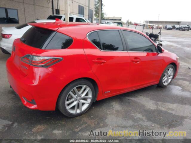 LEXUS CT 200H, JTHKD5BH3E2177021