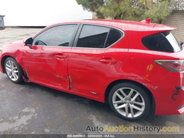 LEXUS CT 200H, JTHKD5BH3E2177021