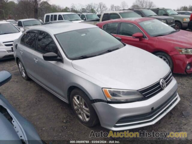 VOLKSWAGEN JETTA 2.0L S, 3VW2K7AJ8FM212649