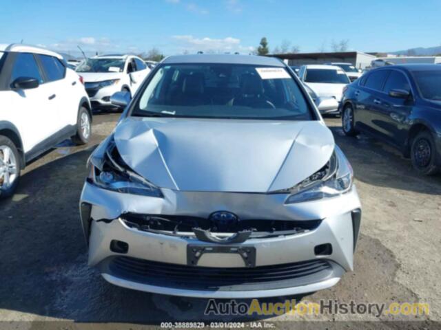 TOYOTA PRIUS XLE, JTDKARFU8K3086180