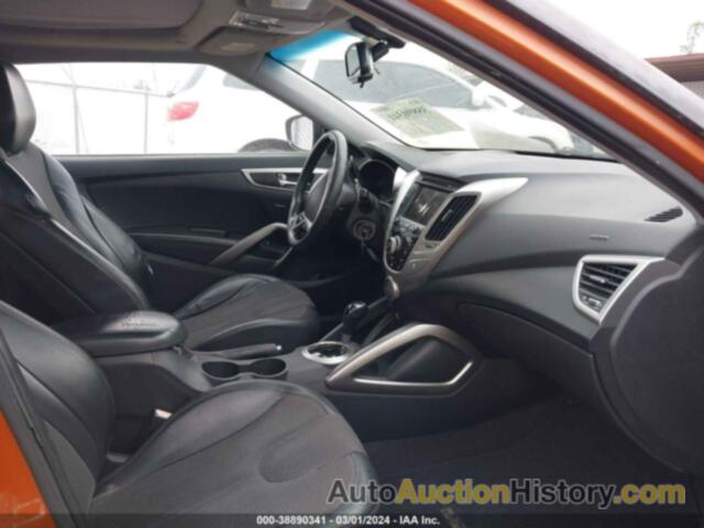 HYUNDAI VELOSTER BASE W/BLACK, KMHTC6ADXCU045500