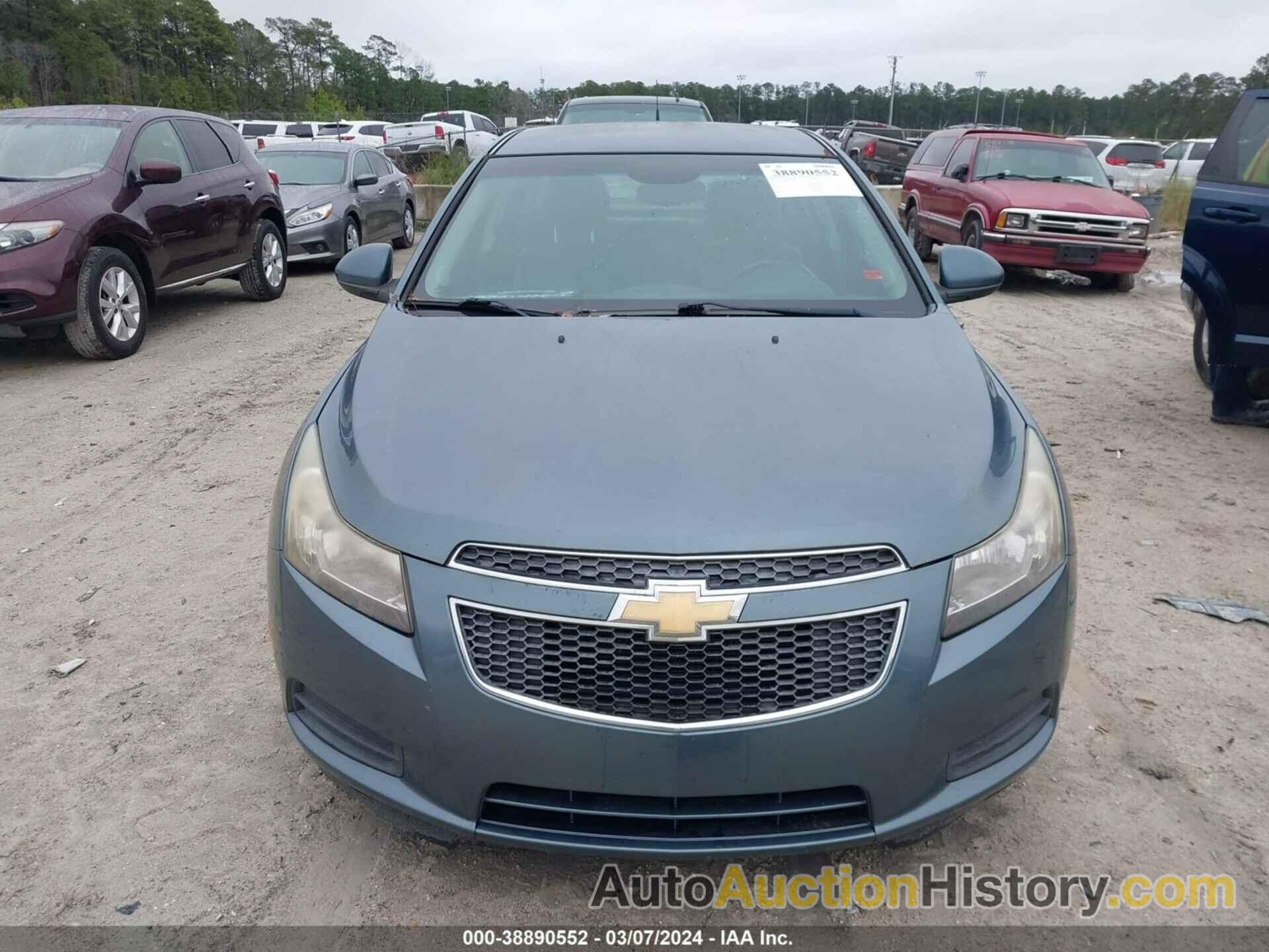 CHEVROLET CRUZE 2LT, 1G1PG5SC7C7272970