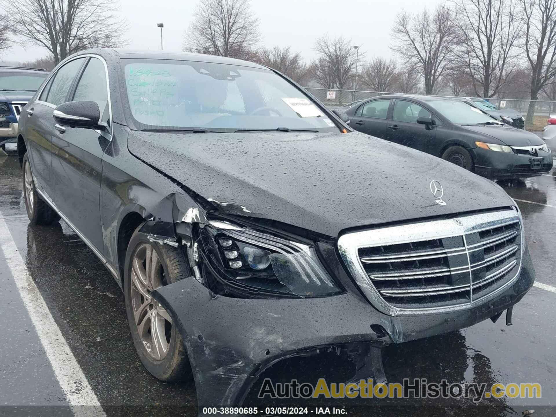 MERCEDES-BENZ S 560 4MATIC, WDDUG8GB4JA356956