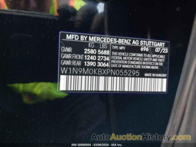 MERCEDES-BENZ EQB 300 SUV 4MATIC, W1N9M0KBXPN055295