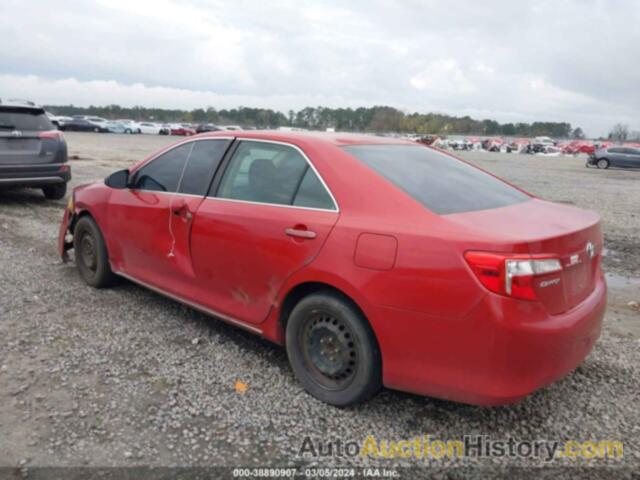 TOYOTA CAMRY SE/LE/XLE, 4T1BF1FK0CU547672