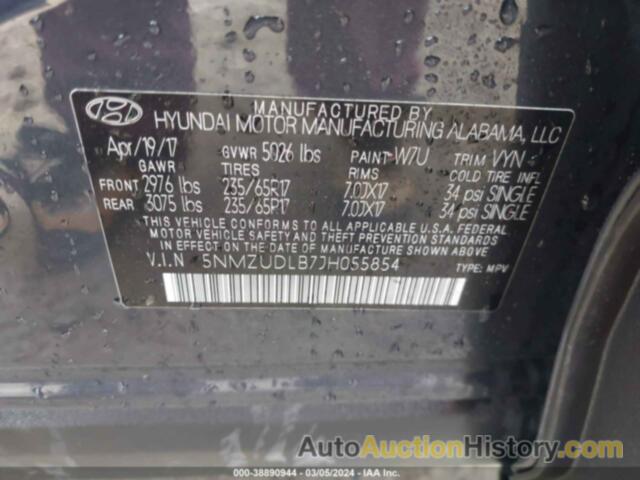 HYUNDAI SANTA FE SPORT 2.4L, 5NMZUDLB7JH055854