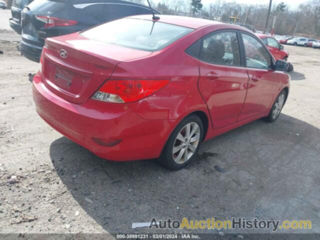 HYUNDAI ACCENT GLS, KMHCU4AE3CU240171