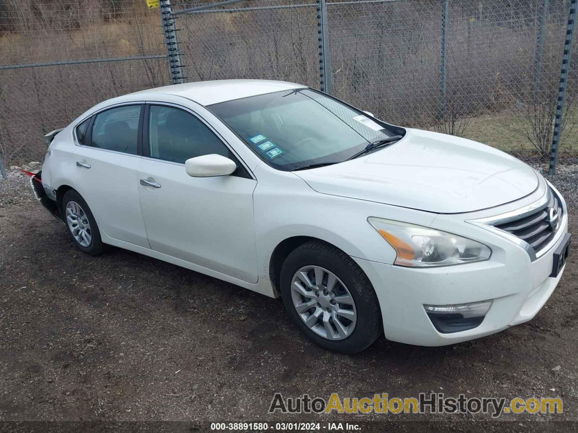 NISSAN ALTIMA 2.5 S, 1N4AL3AP4DC116109