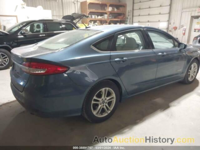 FORD FUSION HYBRID SE, 3FA6P0LU6JR146396