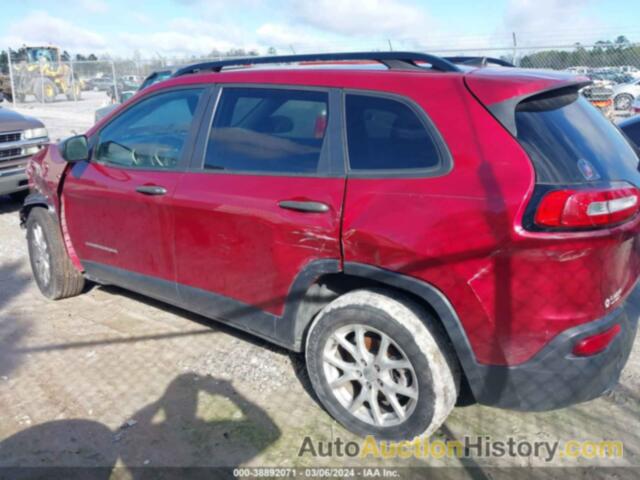 JEEP CHEROKEE SPORT, 1C4PJLABXGW288002