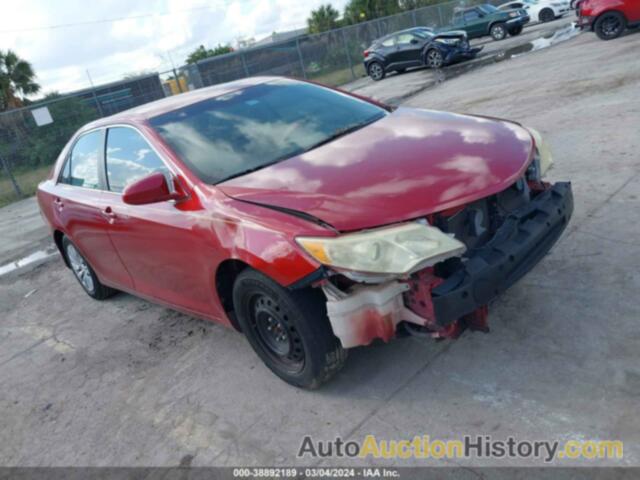 TOYOTA CAMRY L, 4T4BF1FK0CR178897