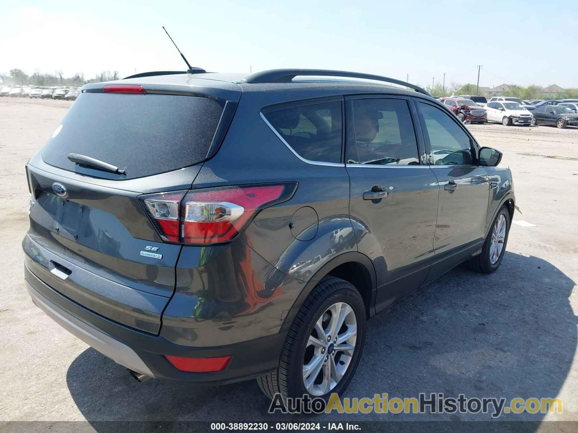 FORD ESCAPE SE, 1FMCU0GD1JUA22430