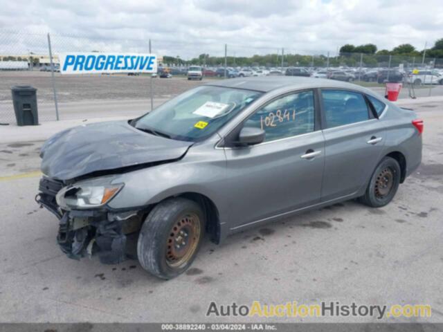 NISSAN SENTRA S, 3N1AB7AP0GY318013