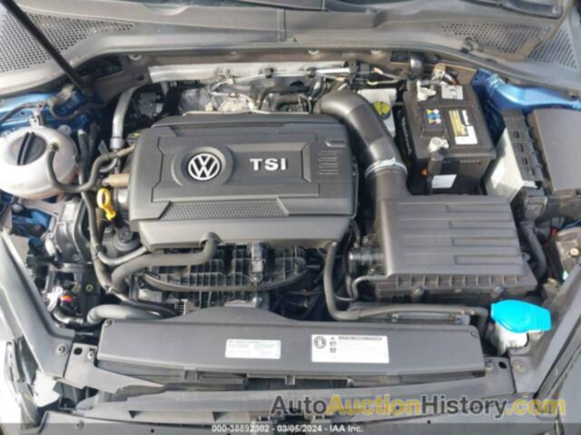 VOLKSWAGEN GOLF TSI S 4-DOOR/TSI SE 4-DOOR/TSI SEL 4-DOOR/TSI WOLFSBURG EDITION 4-DOOR, 3VW217AU3HM016635