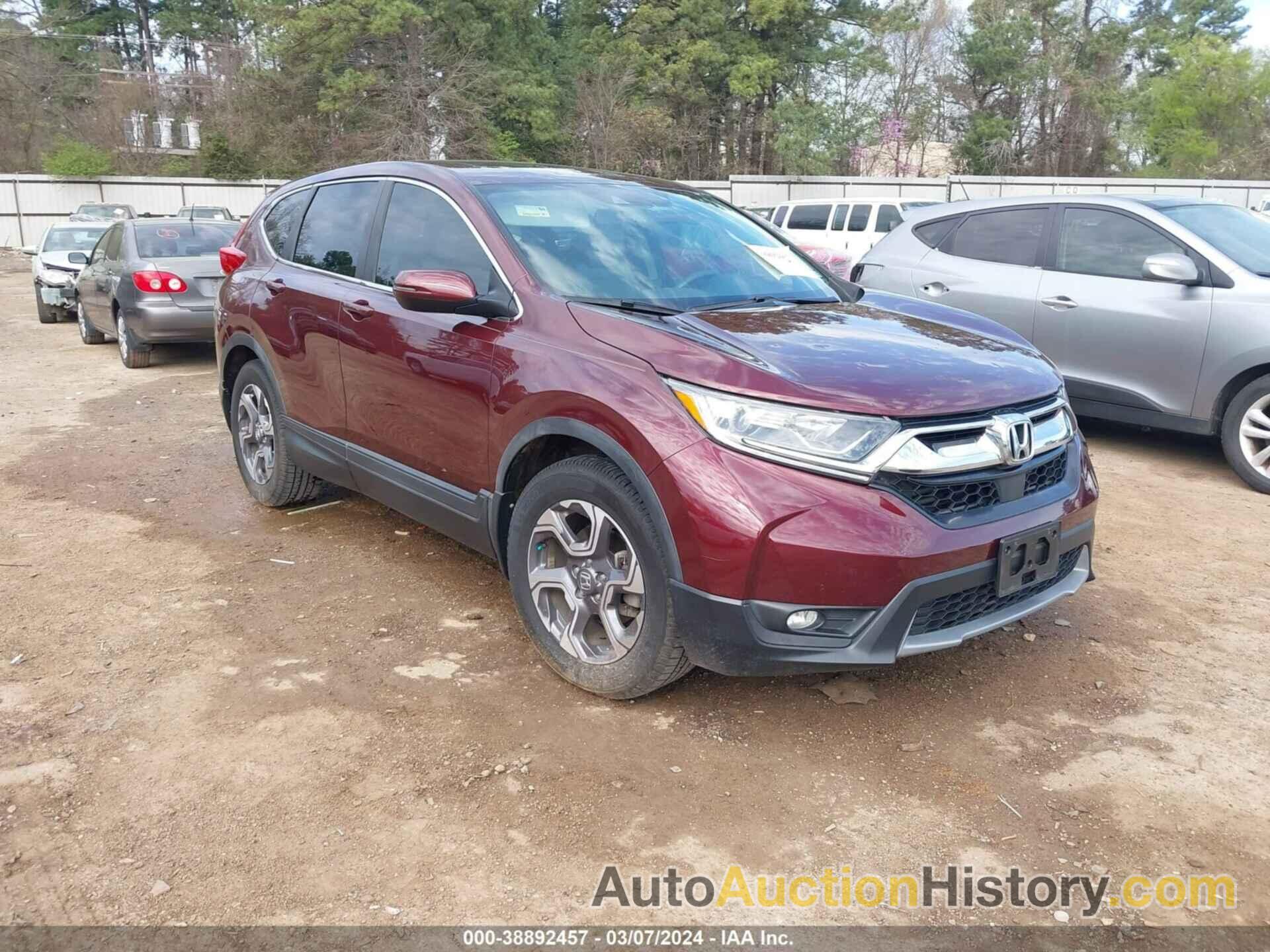 HONDA CR-V EX-L, 7FARW1H82KE004145