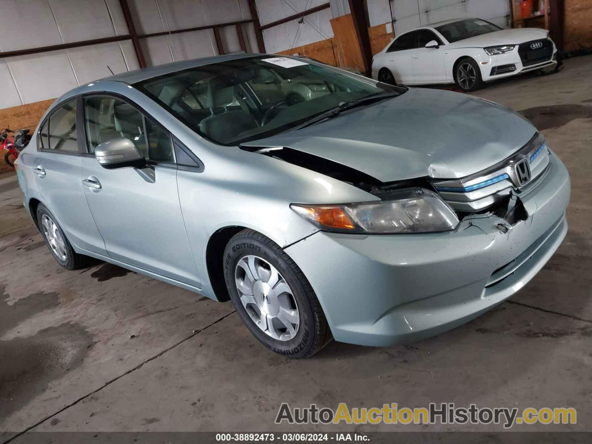 HONDA CIVIC HYBRID, JHMFB4F2XCS010711