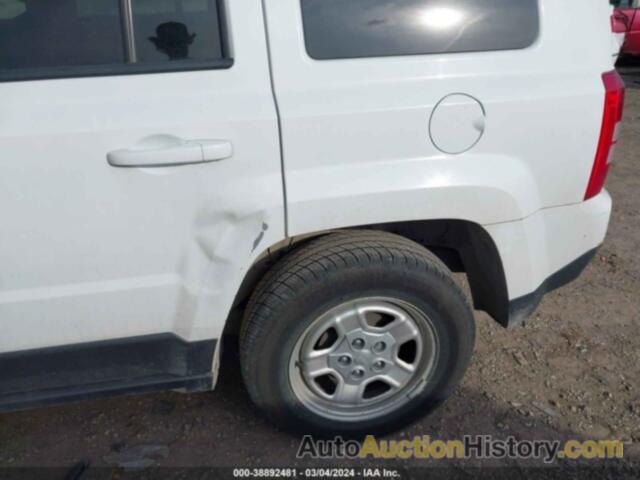 JEEP PATRIOT SPORT FWD, 1C4NJPBBXHD103974