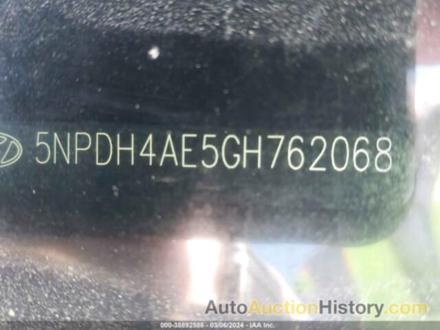 HYUNDAI ELANTRA SE, 5NPDH4AE5GH762068