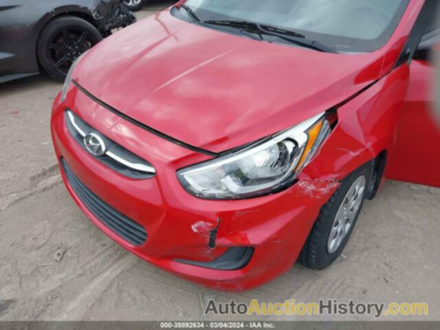 HYUNDAI ACCENT SE, KMHCT4AE2GU942961