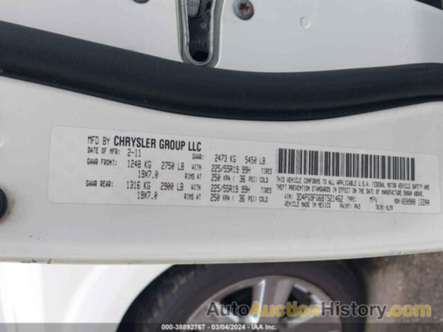 DODGE JOURNEY LUX, 3D4PG9FG6BT521462