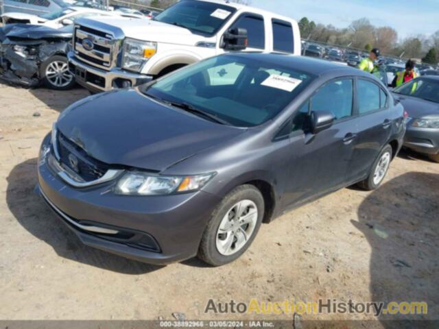 HONDA CIVIC LX, 19XFB2F5XFE062086