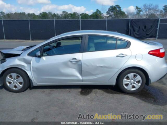 KIA FORTE LX, KNAFK4A63F5432704